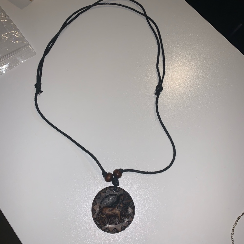 New adjustable lion sun necklace